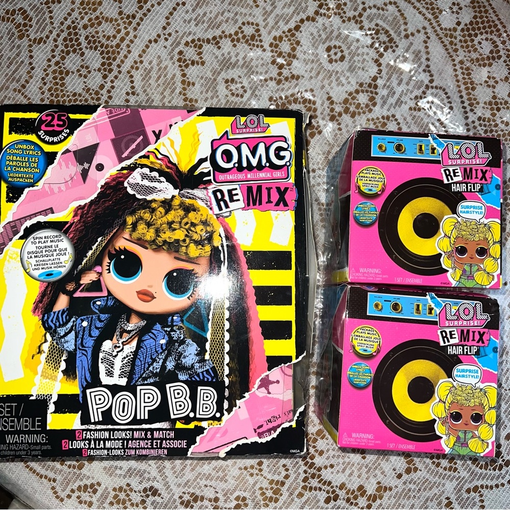 L.O.L Dolls Set OMG Remix